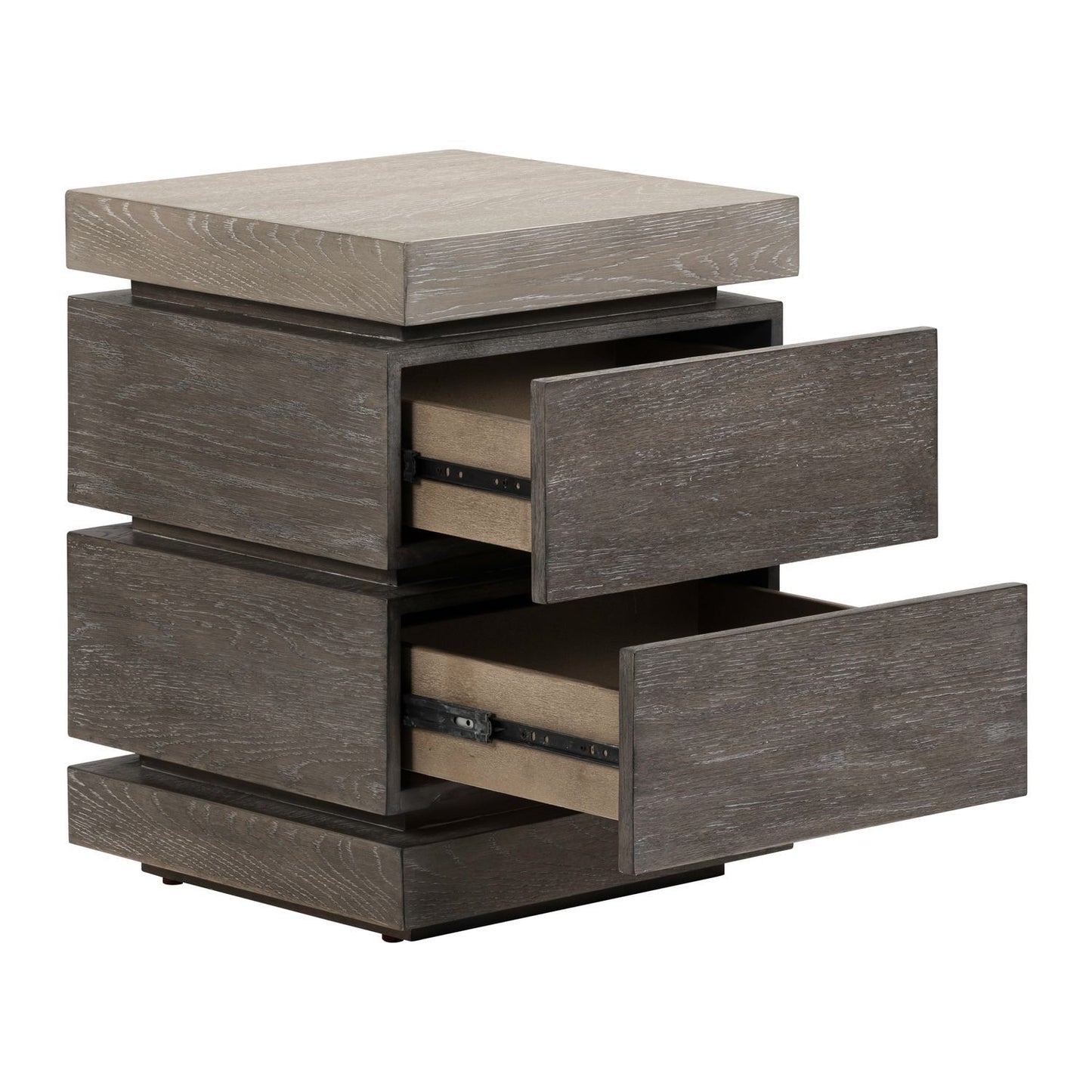 Piedmont - Chairside Table - Charcoal / Ash