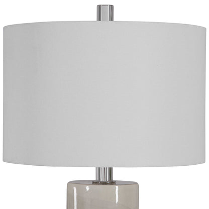 Zesiro - Modern Table Lamp - Pearl Silver