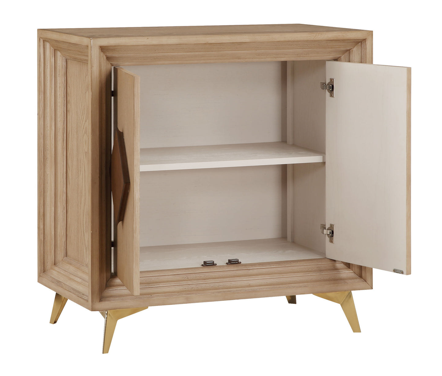 Sherwood - Two Door Cabinet - Wheat Brown