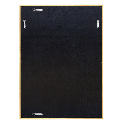 Overlap - Teak Wood Mirror - Light Brown