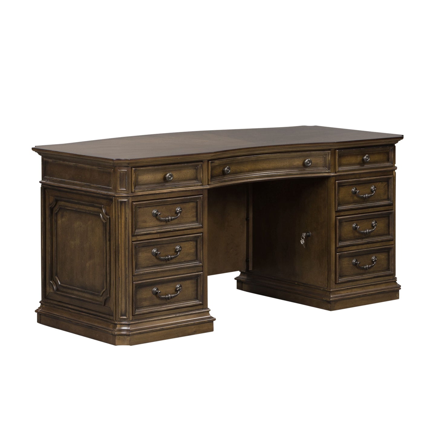 Amelia - Jr Executive Desk - Dark Brown