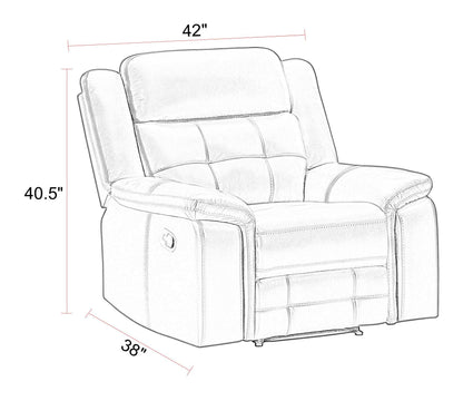Clayton - Manual Swivel Glider Recliner
