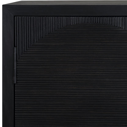 Beswick - 2 Door Cabinet - Black