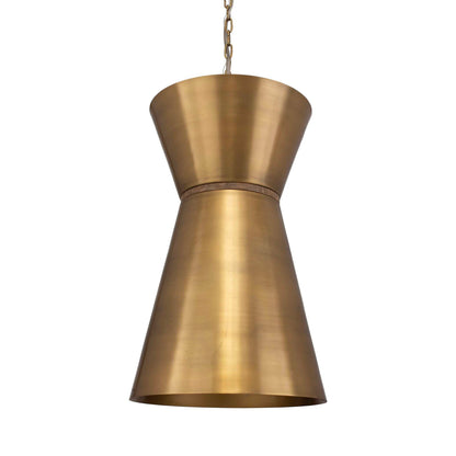 Crocker - 1 Light Mini Pendant - Brass