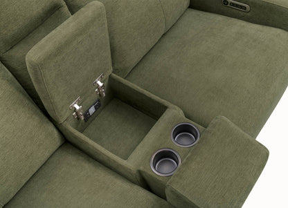 Traxton - Power Zero Gravity Tilt Console Loveseat