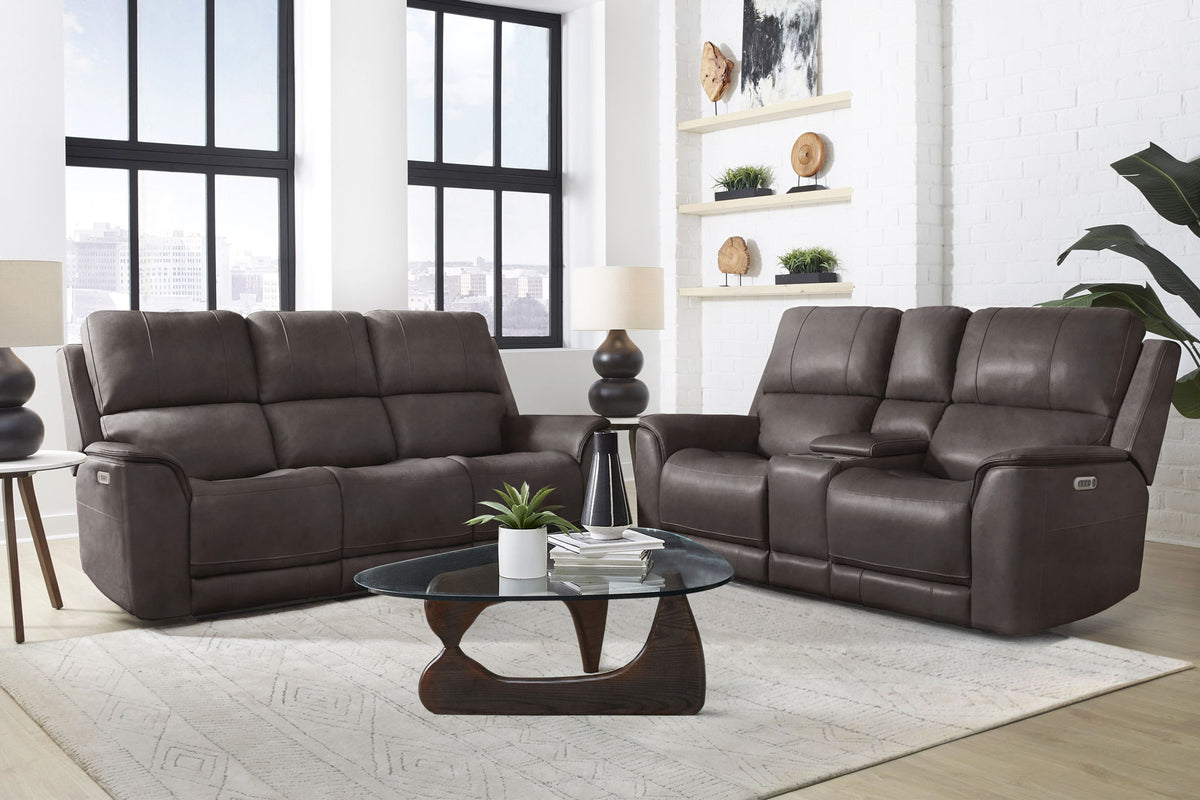 Easton - Zero Gravity Power Reclining Tilt Console Loveseat P3
