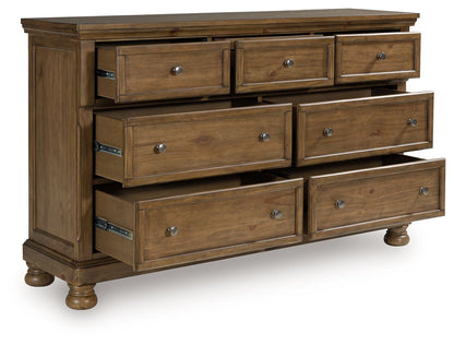 Feddinger - Medium Brown - Dresser