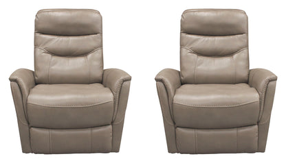 Gemini - 33.5" Swivel Glider Recliner (Set of 2)
