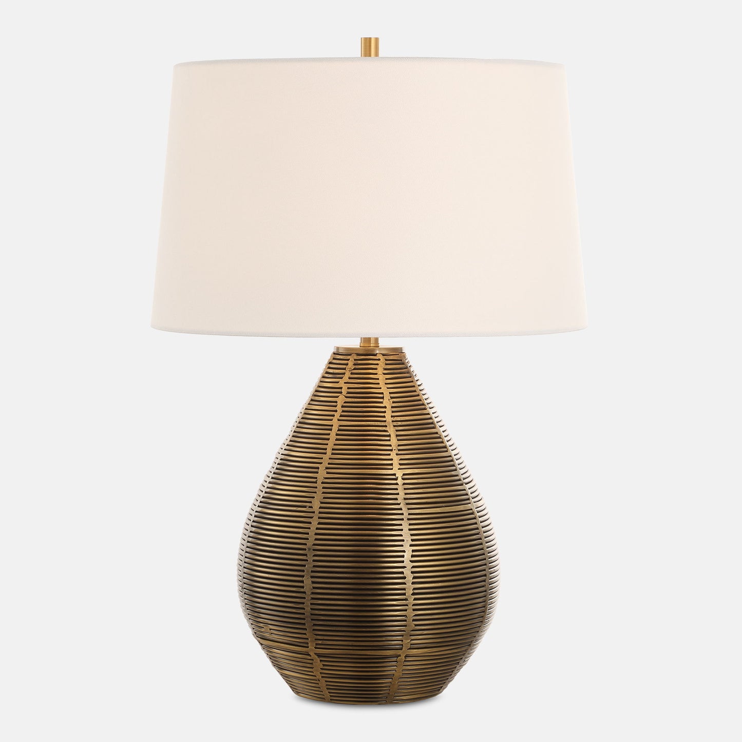 Knowles - Brass Table Lamp - Bronze