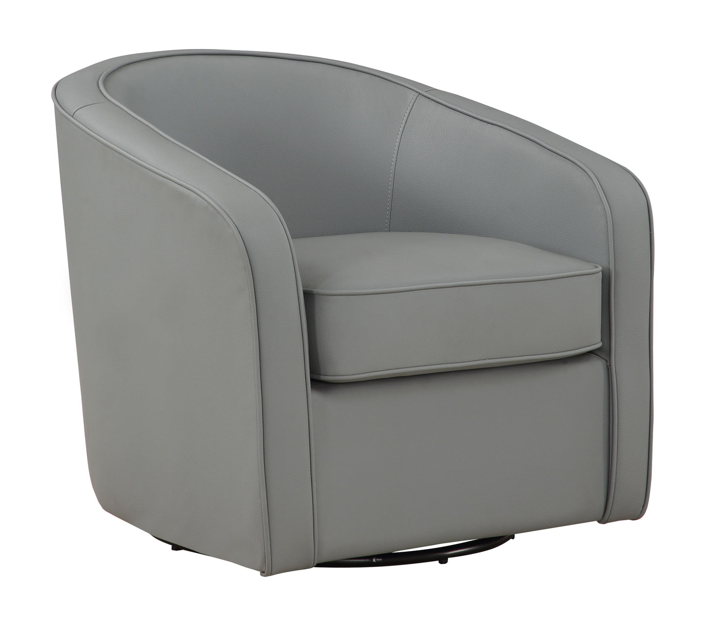 Amherst - Swivel Accent Chair - Gray