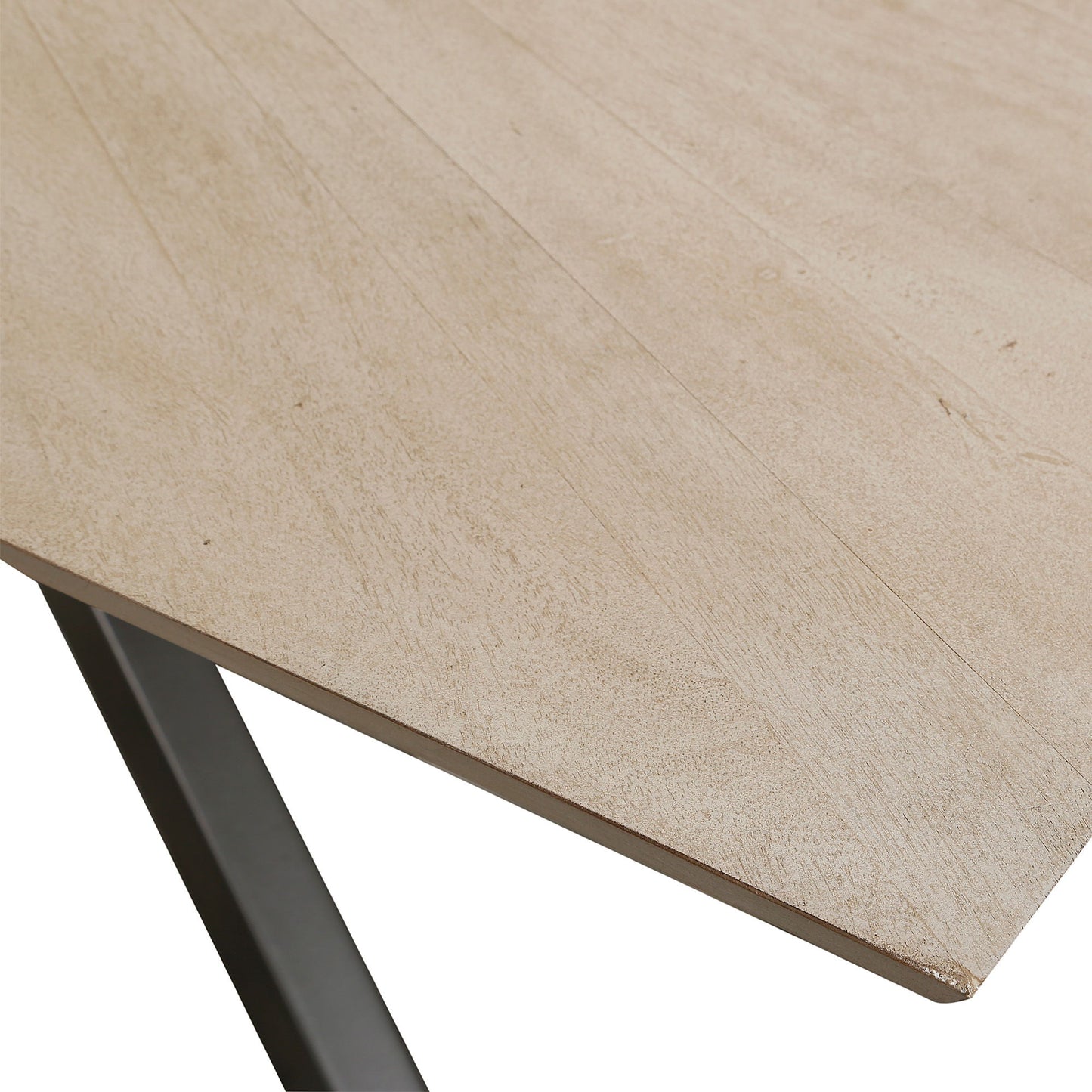 Crossings - Rectangular Dining Table With 4 Upholstered Chairs - Natural & Green
