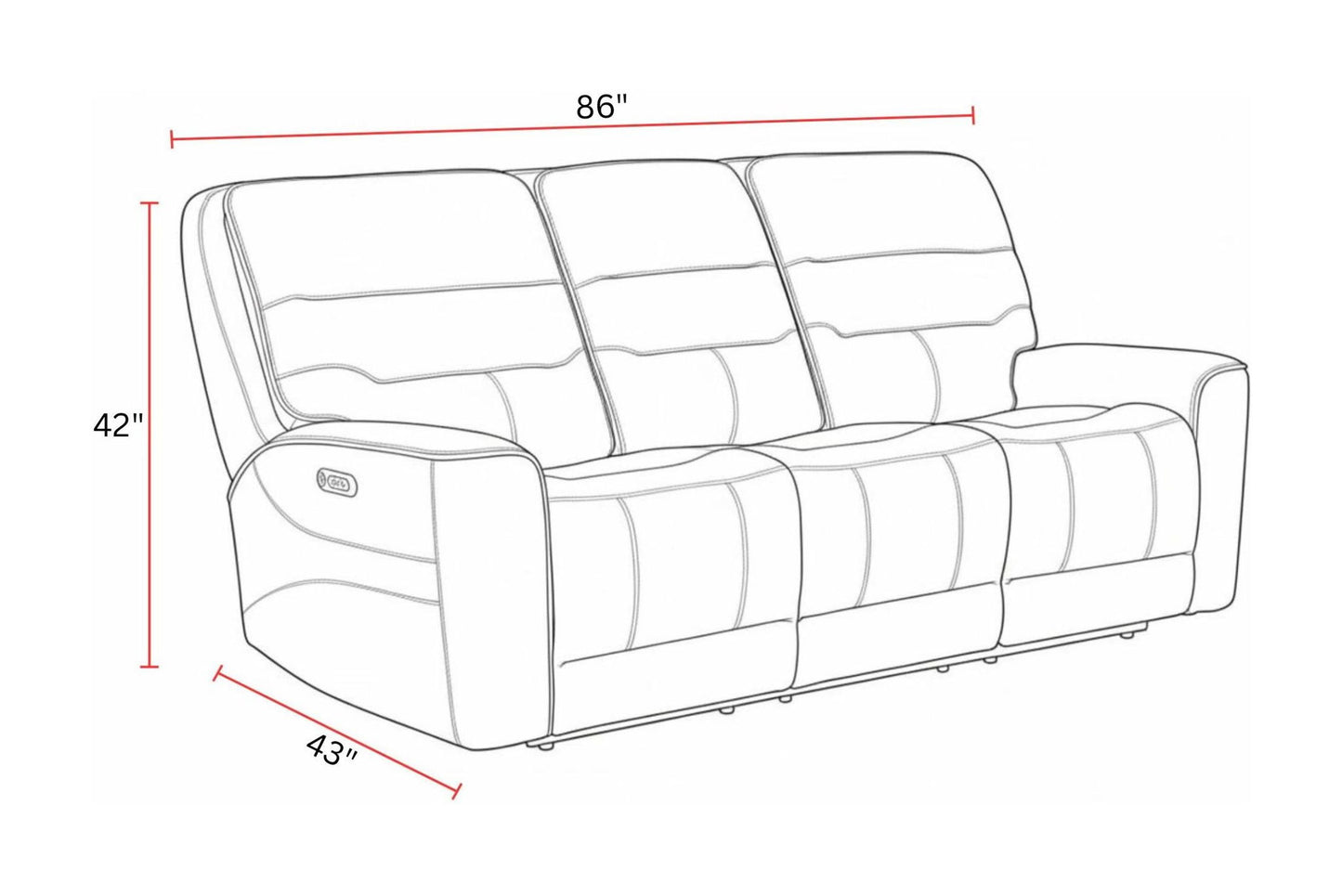 Lawson - Power Reclining Sofa Set