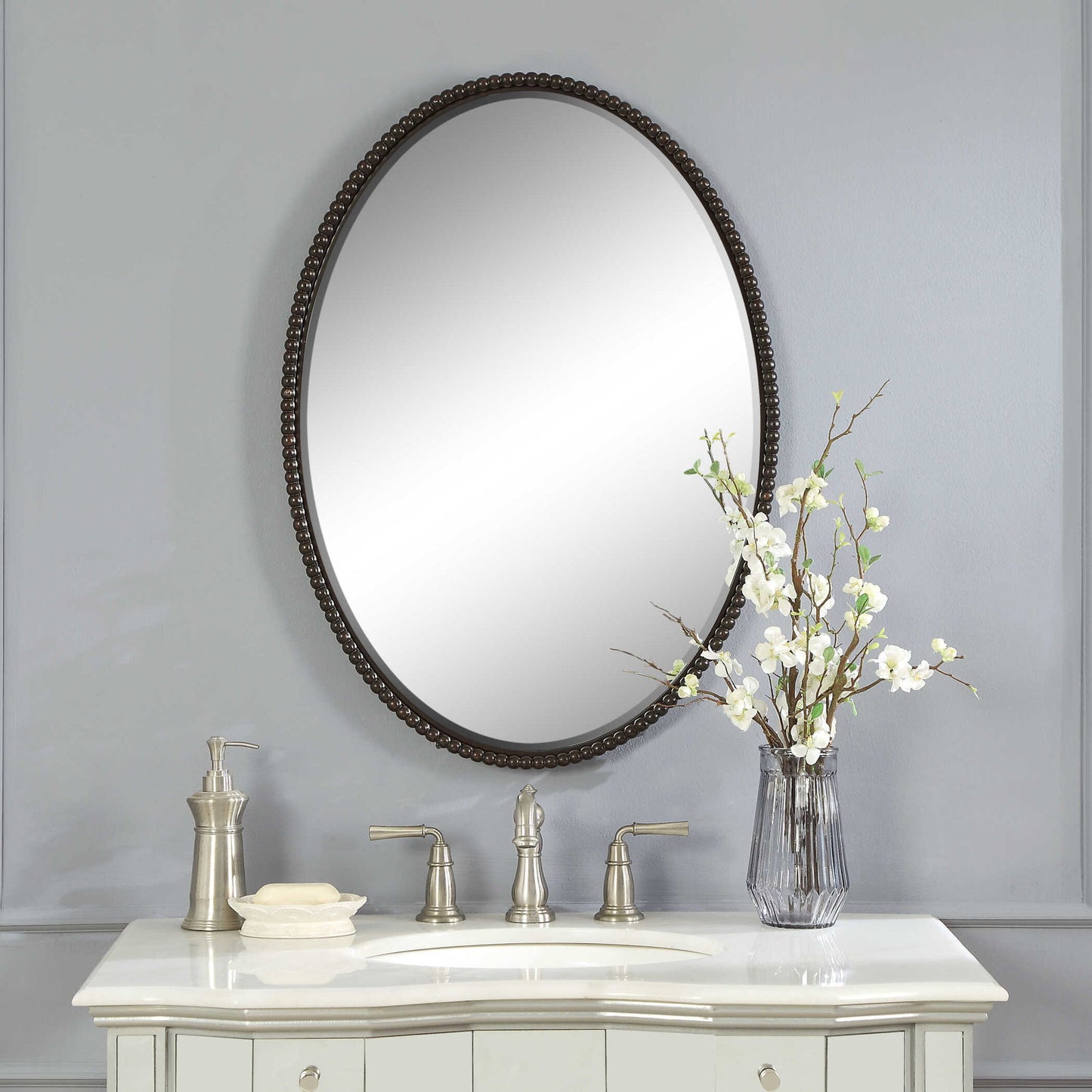 Sherise - Oval Mirror