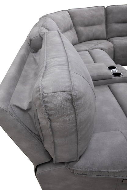 Gladiator - 6 Piece Modular Power Reclining Sectional