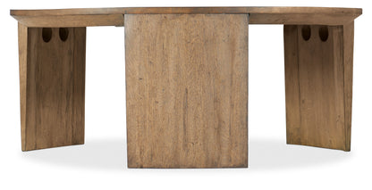 Commerce And Market - Round Cocktail Table - Medium Wood