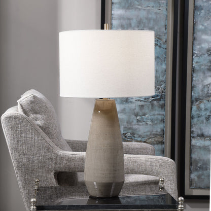 Volterra - Table Lamp - Taupe-Gray