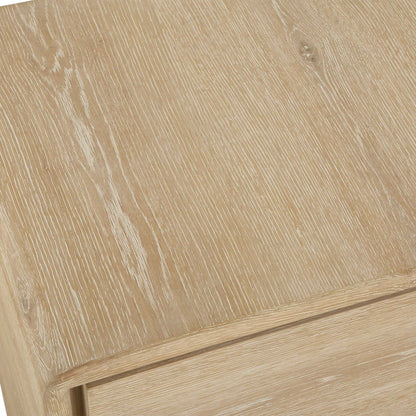 Evanston - 4 Door Natural Oak Cabinet - Woodtone