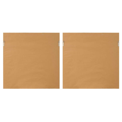 Cinnamon Shore - Framed Prints (Set of 2) - Dark Brown