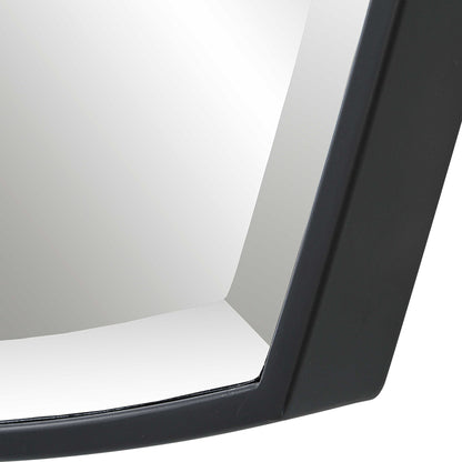 Crest - Curved Iron Mirror