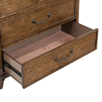 Harrison Heights - 5 Drawer Chest - Sienna