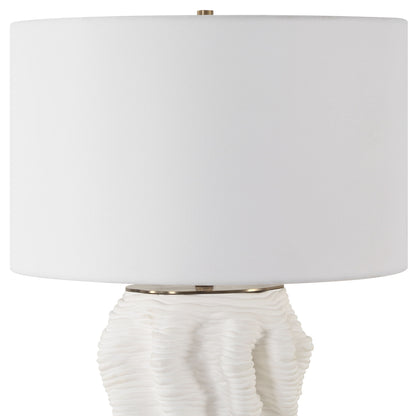 Stratified - White Table Lamp