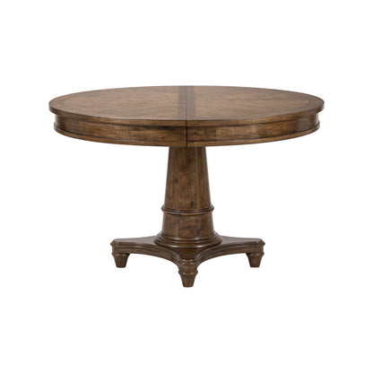 Harrison Heights - Pedestal Table - Sienna