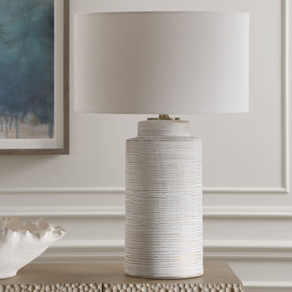 Crimp - Ribbed Table Lamp