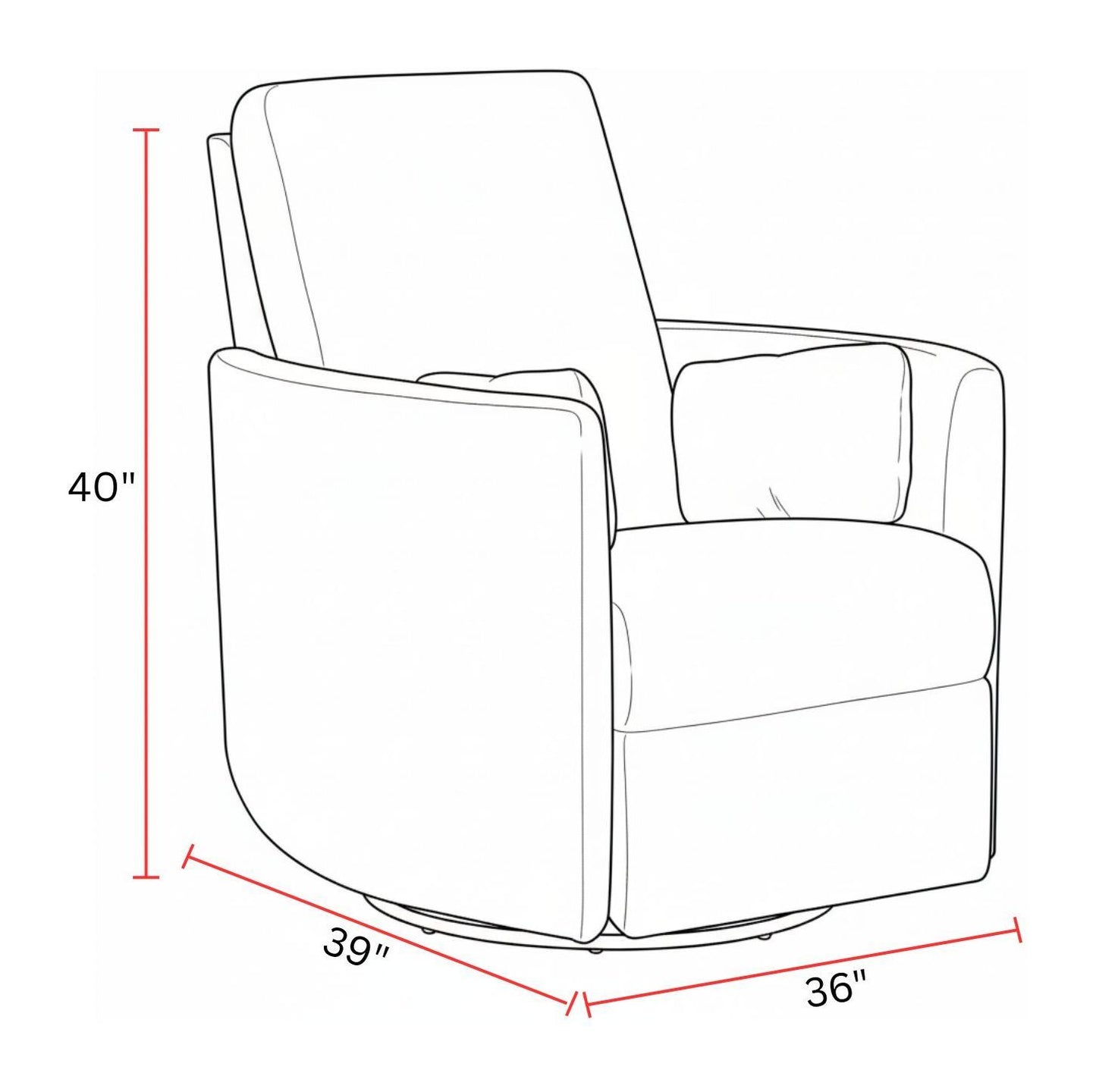 Turner - Manual Swivel Glider Recliner (Set of 2)