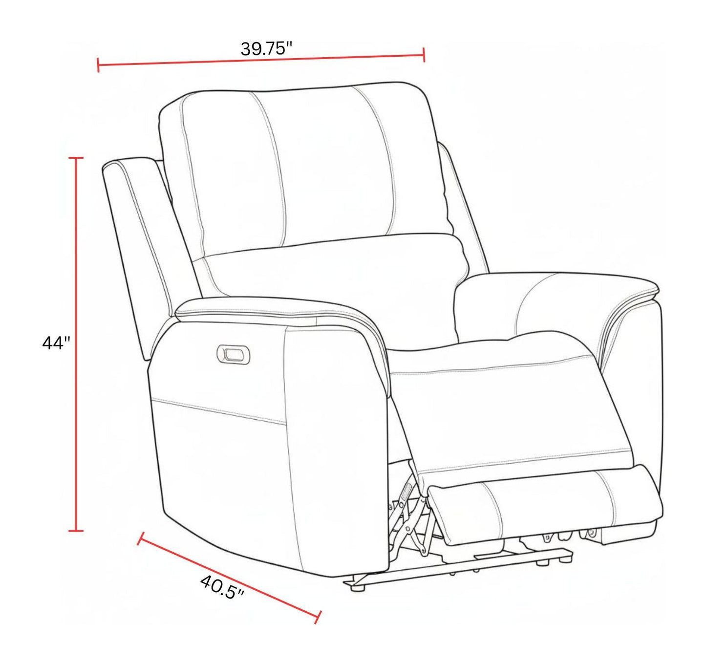 Easton - Zero Gravity Power Recliner P3