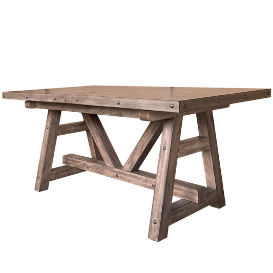Lodge Dining - Counter Height Extendable Dining Table - Siltstone
