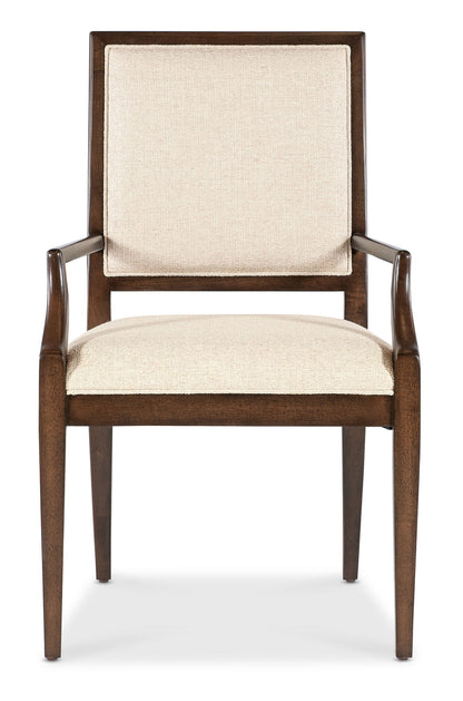 Archives - Upholstered Arm Chair - Beige / Brown