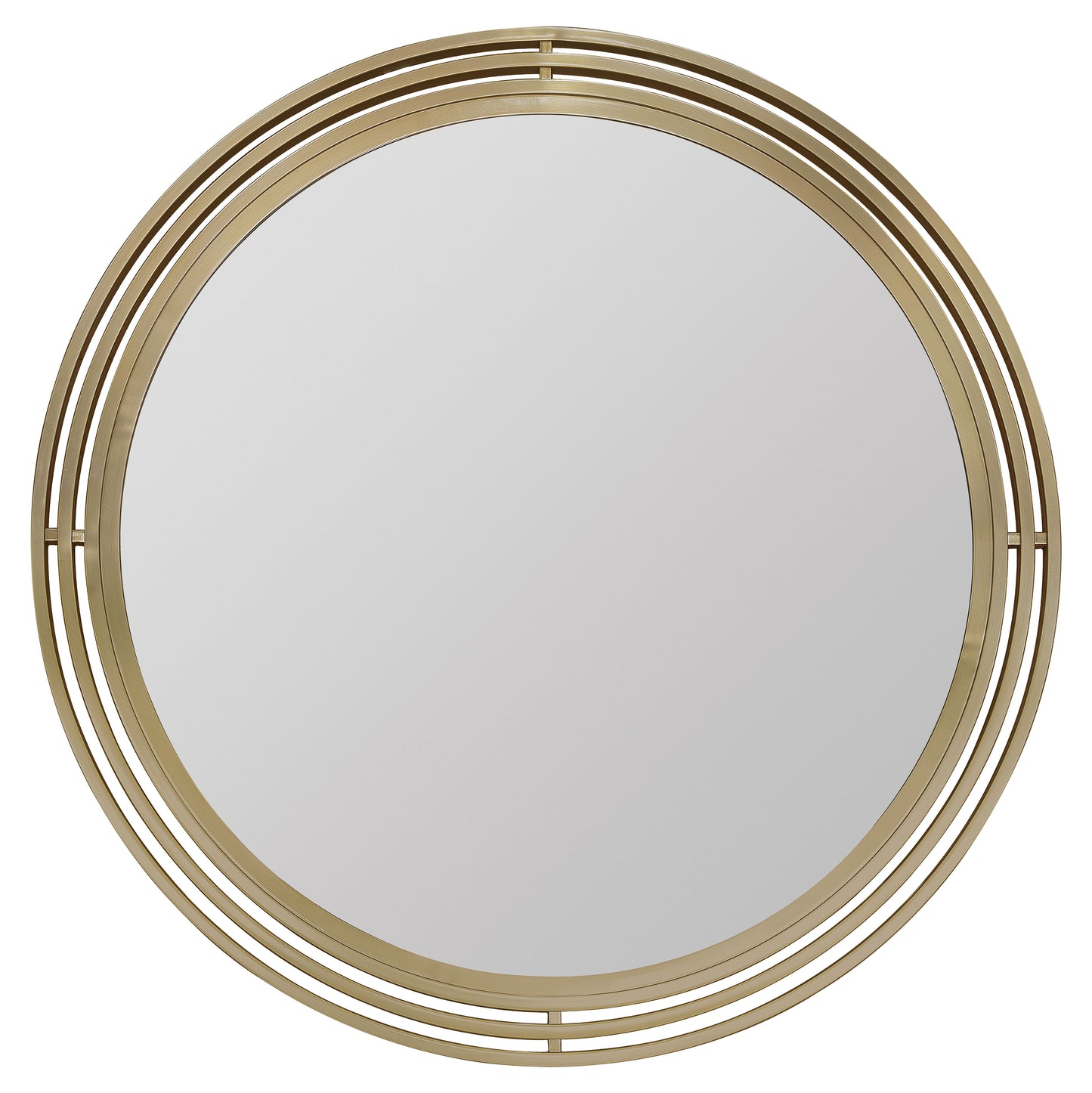 Banyon Bay - Round Mirror - Gold