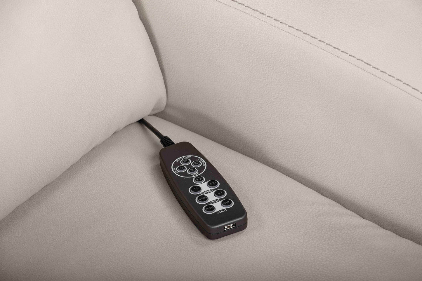 Armstrong - Power Recliner With Heat, Massage And Auto-Glide