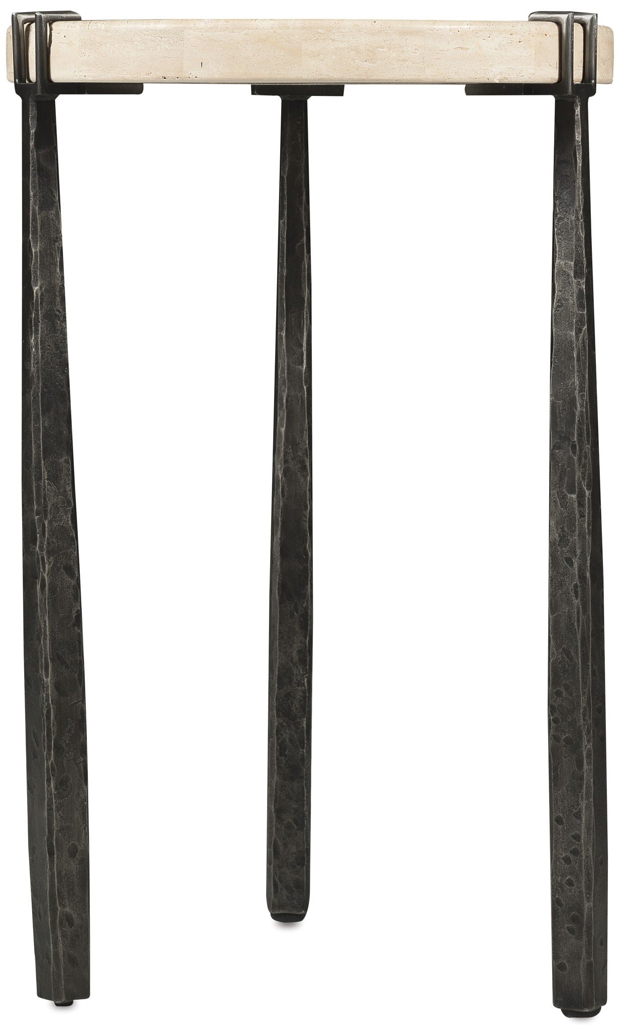 Driftwood - Metal Spot Table - Beige / Gray