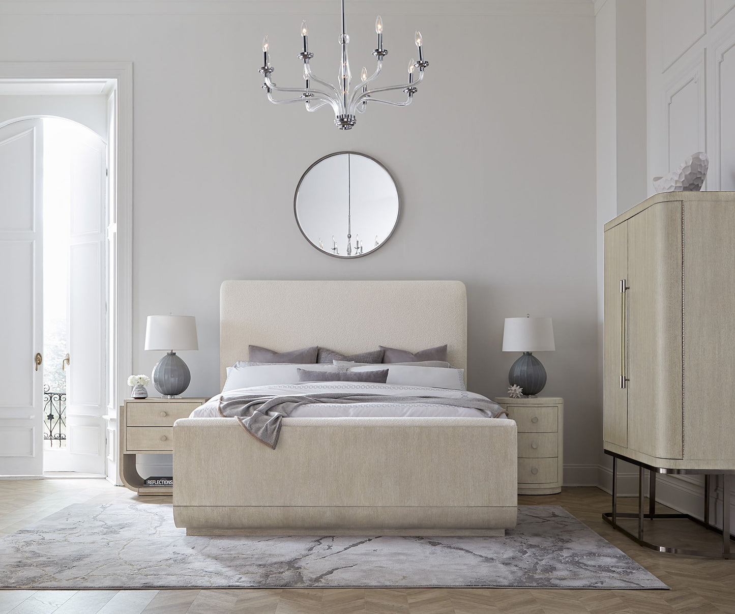 Modern Mood - Upholstered Panel Bed