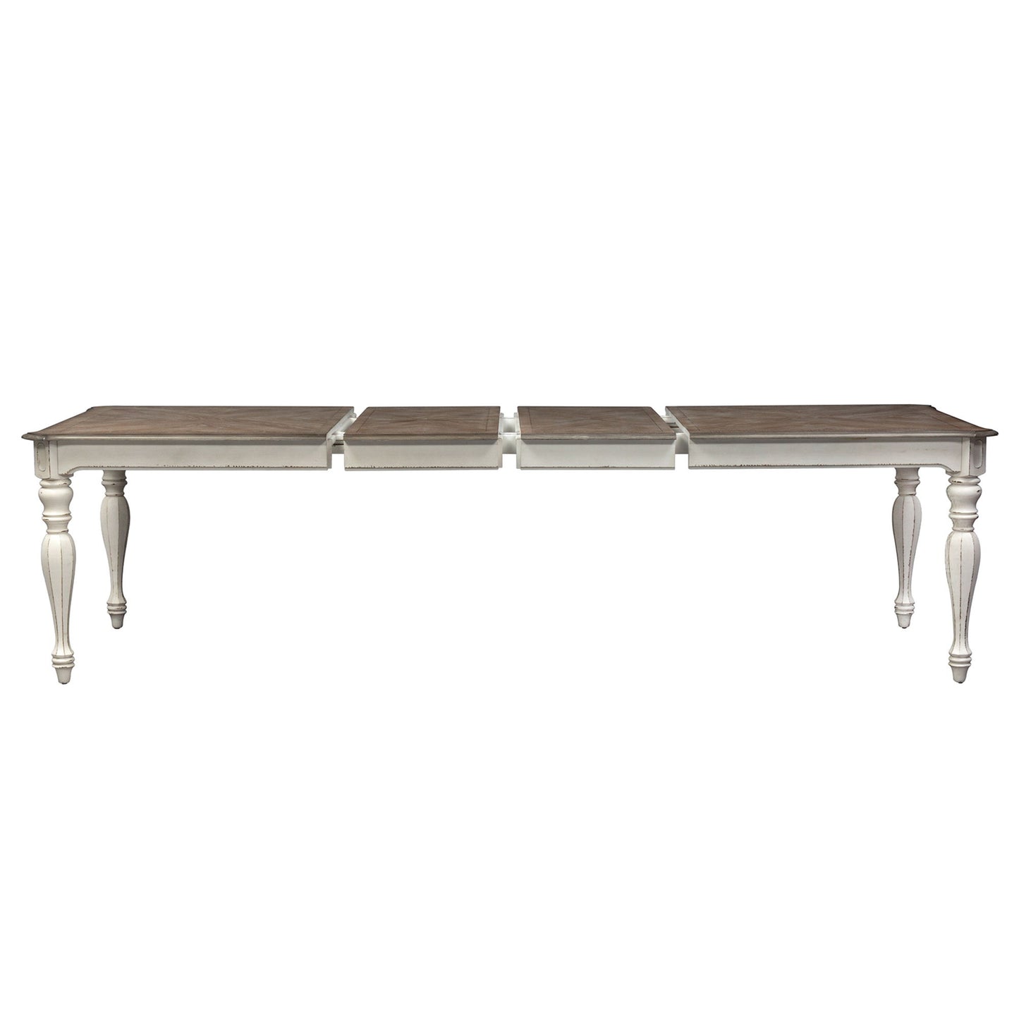 Magnolia Manor - Rectangular Leg Dining Table - White