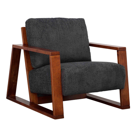 Castlerock - Accent Chair - Gray / Brown