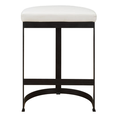 Ivanna - White Counter Stool