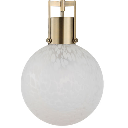 Huch - 1 Light Glass Pendant - White
