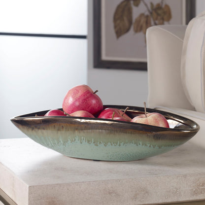 Iroquois - Glaze Bowl - Green