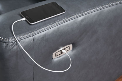 Next Move - Power Reclining Sofa With Adjustable Headrest