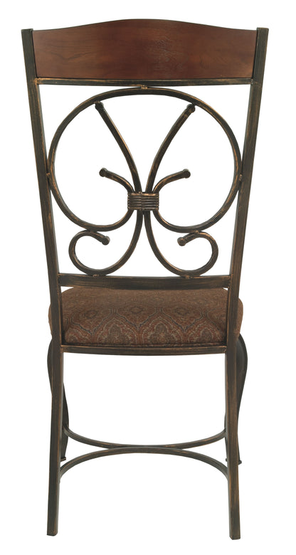 Glambrey - Brown - Dining Uph Side Chair (Set of 4)