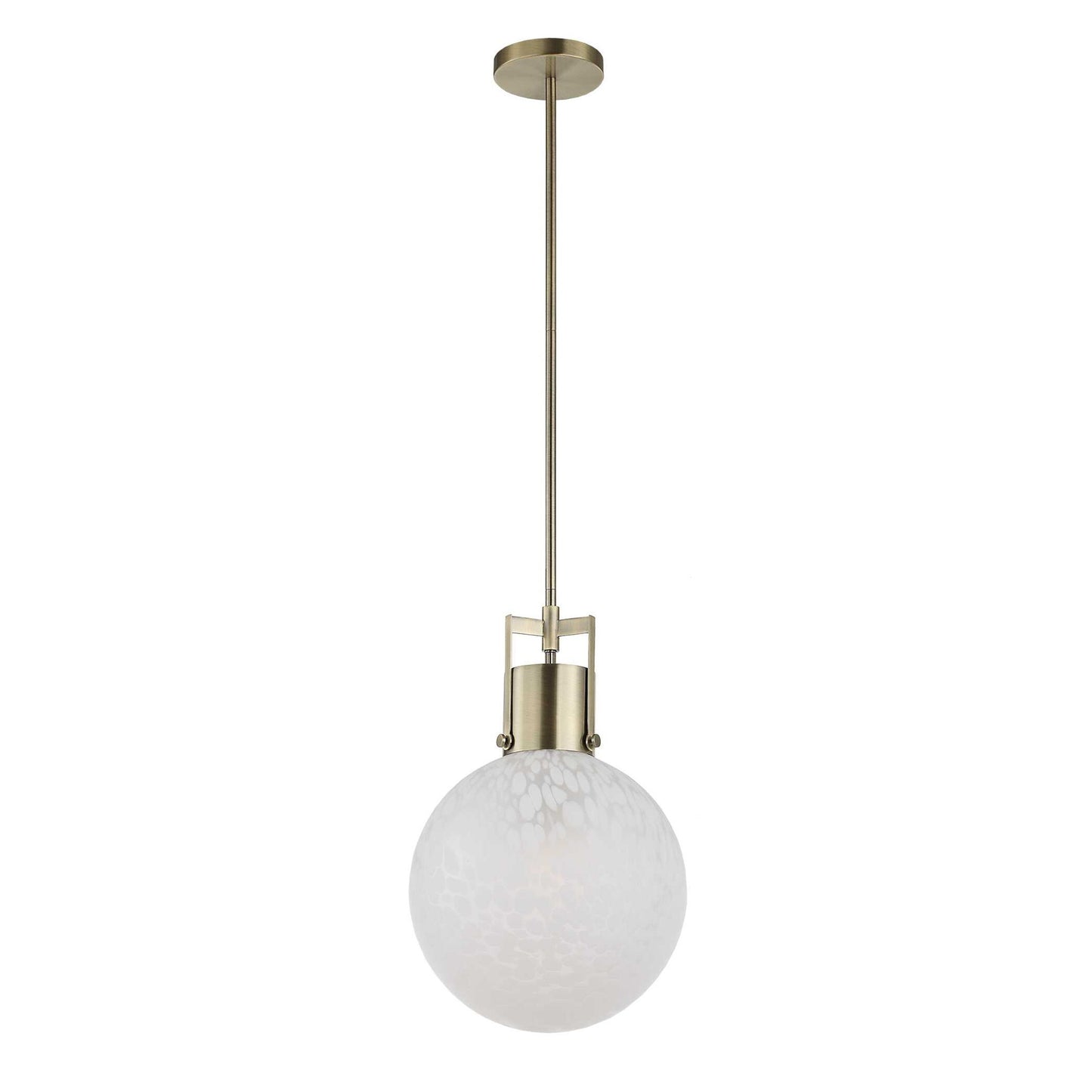 Huch - 1 Light Glass Pendant - White