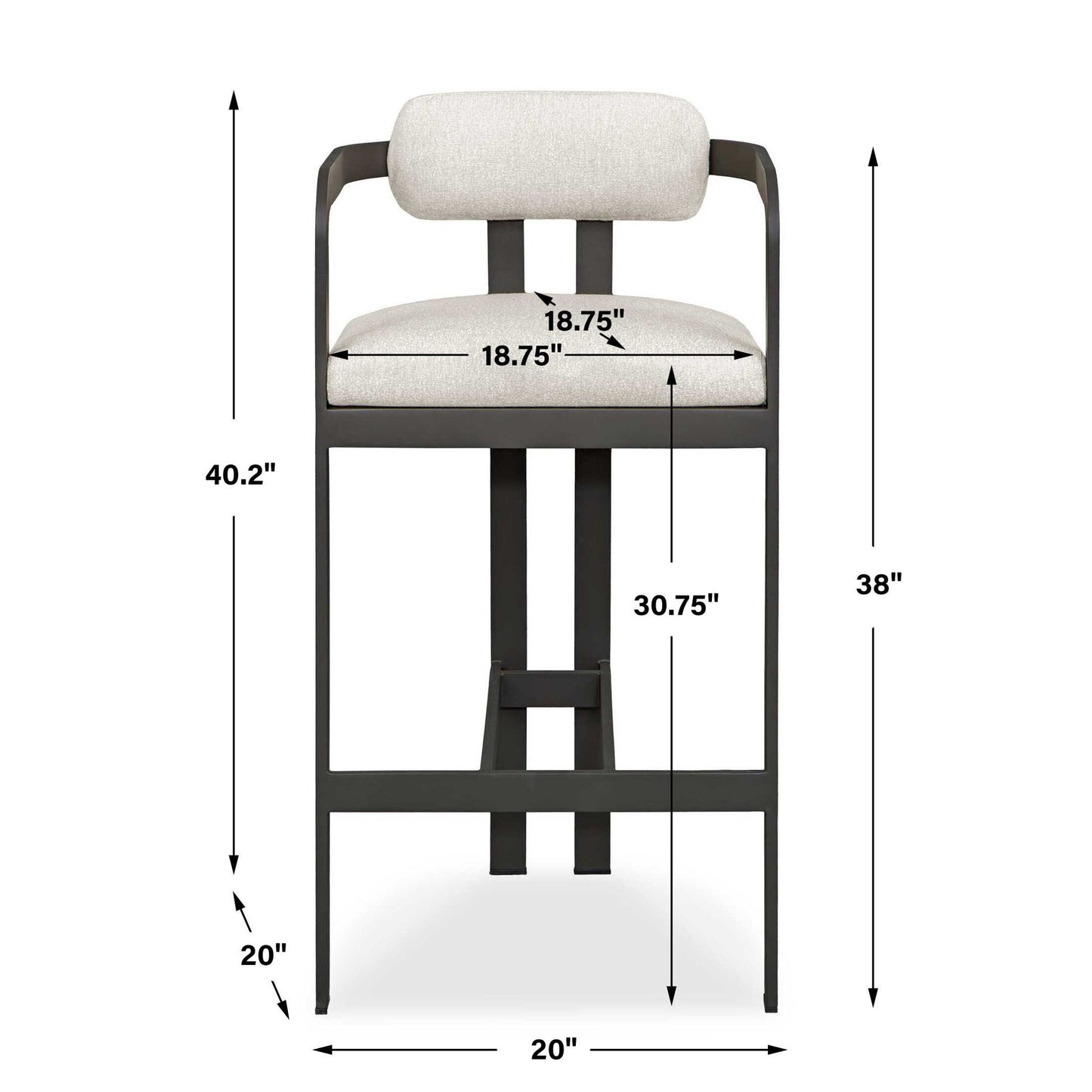 Kalmar - Outdoor Bar Stool