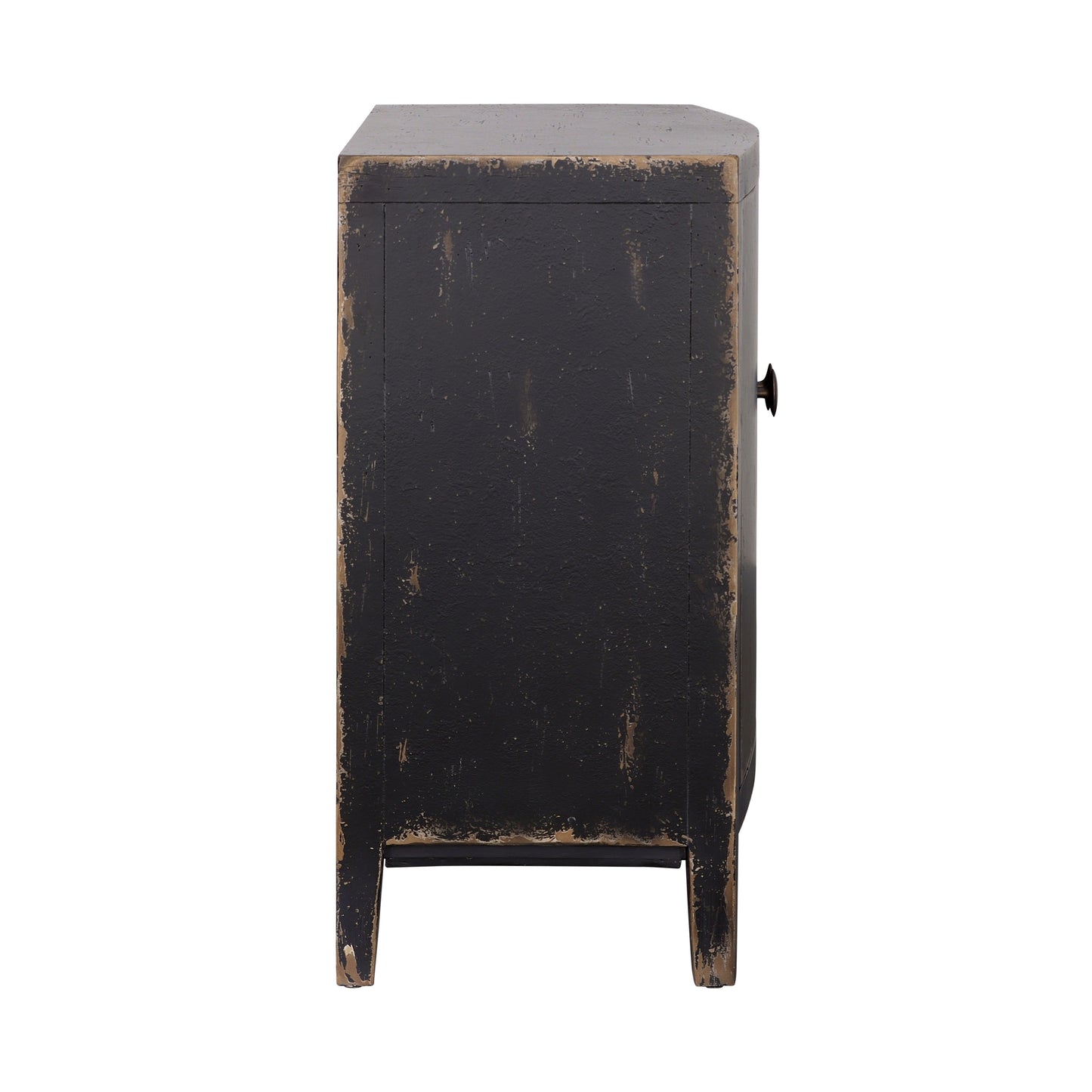 Gibson - Two Door Cabinet - Coal / Brown