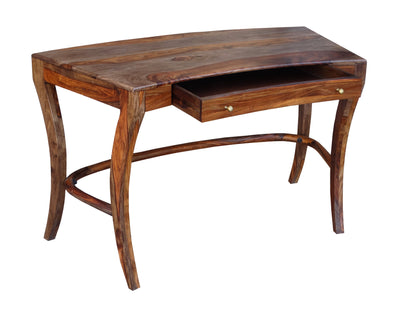 Callum Brownstone - One Drawer Writing Desk - Nut Brown Finish