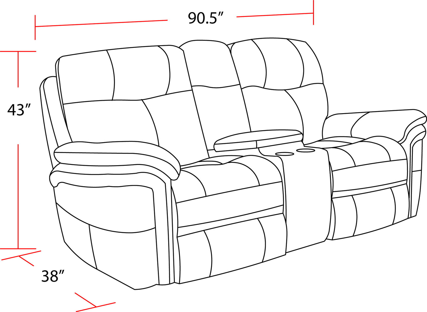 Mason - Power Reclining Sofa Set