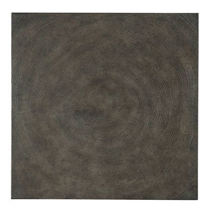 Commerce And Market - Twister End Table - Dark Brown