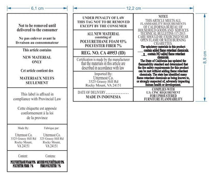 Thayer - Outdoor Bar Stool - Black / White