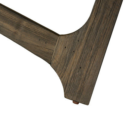 Cascade - Oval Cocktail Table - Wirebrush Rustic Brown